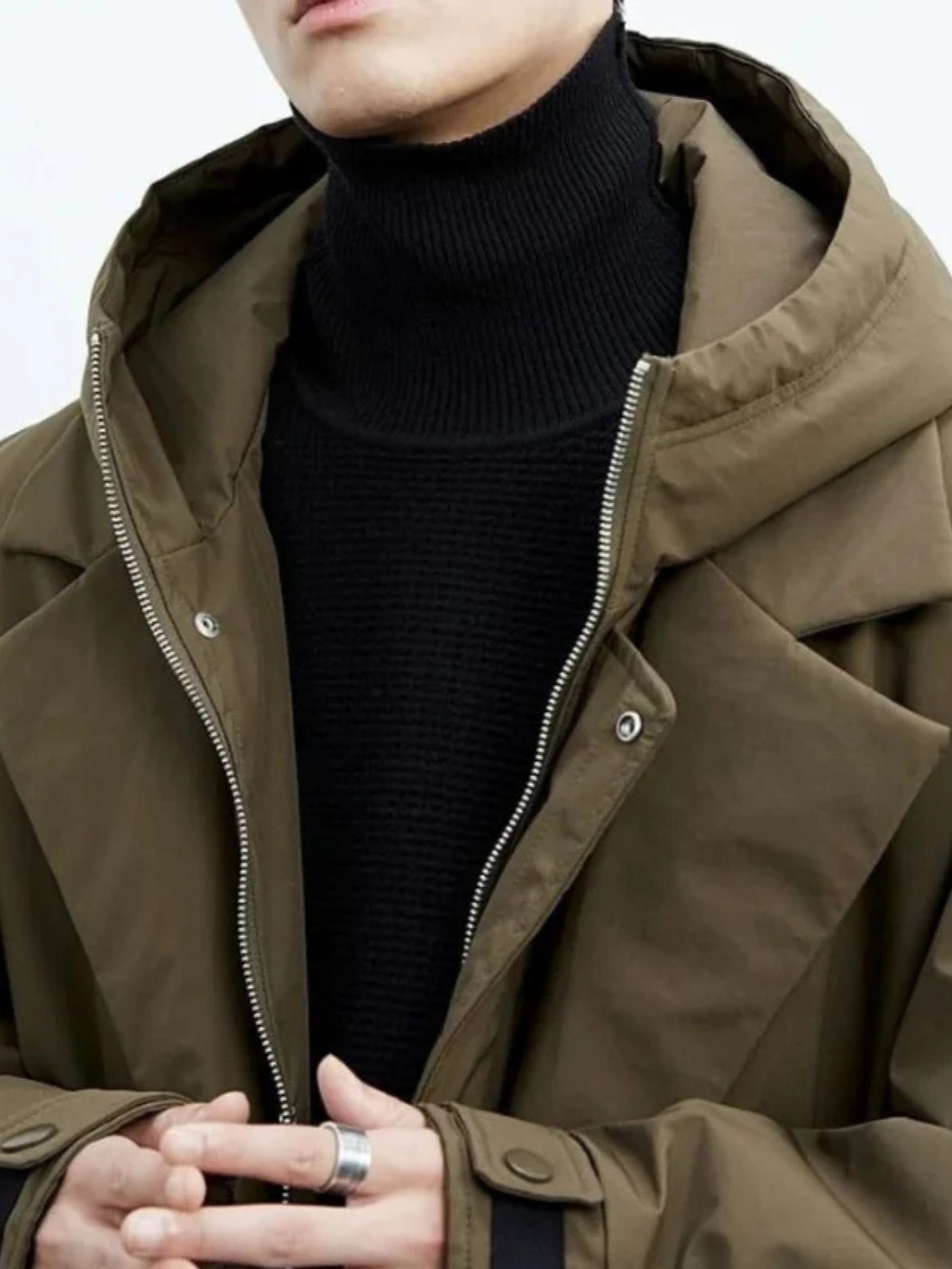 Men's Luxe Waterproof Trench Coat - Craig