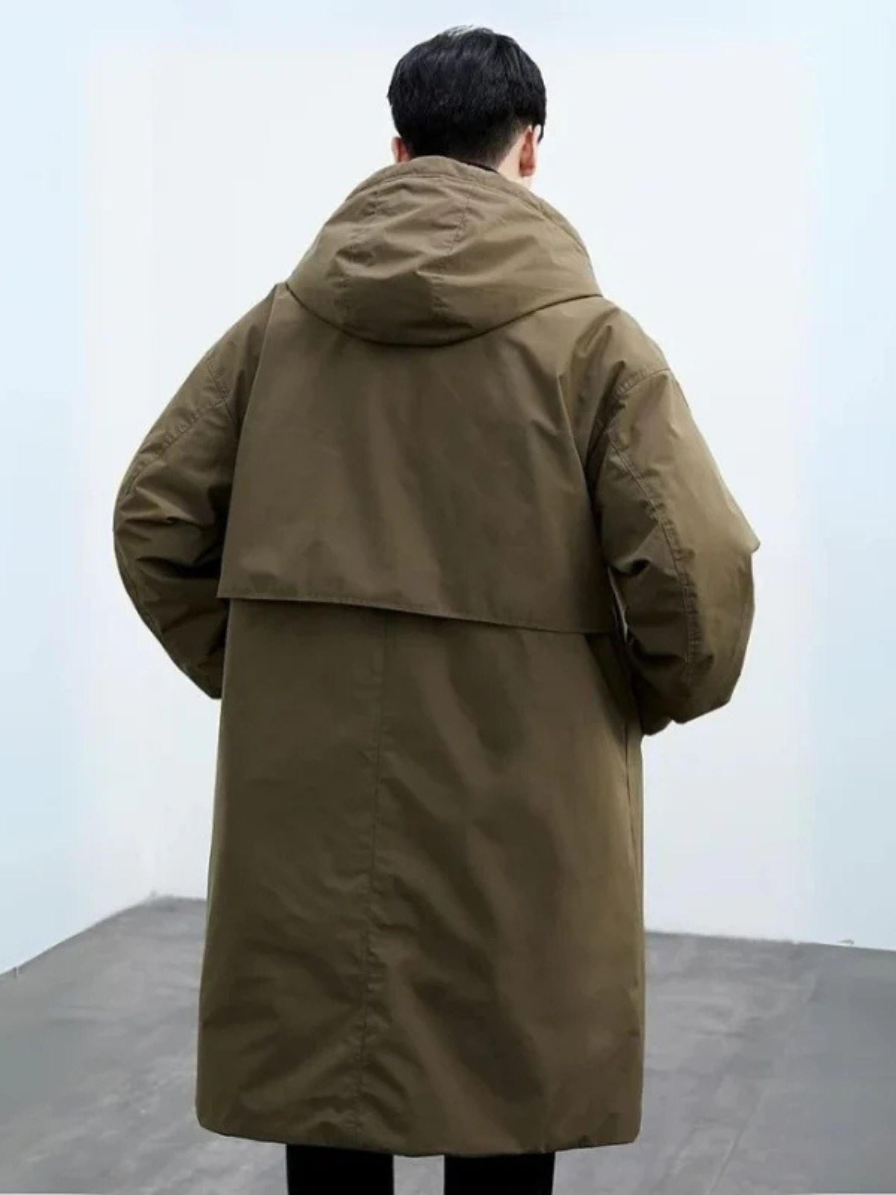 Men's Luxe Waterproof Trench Coat - Craig