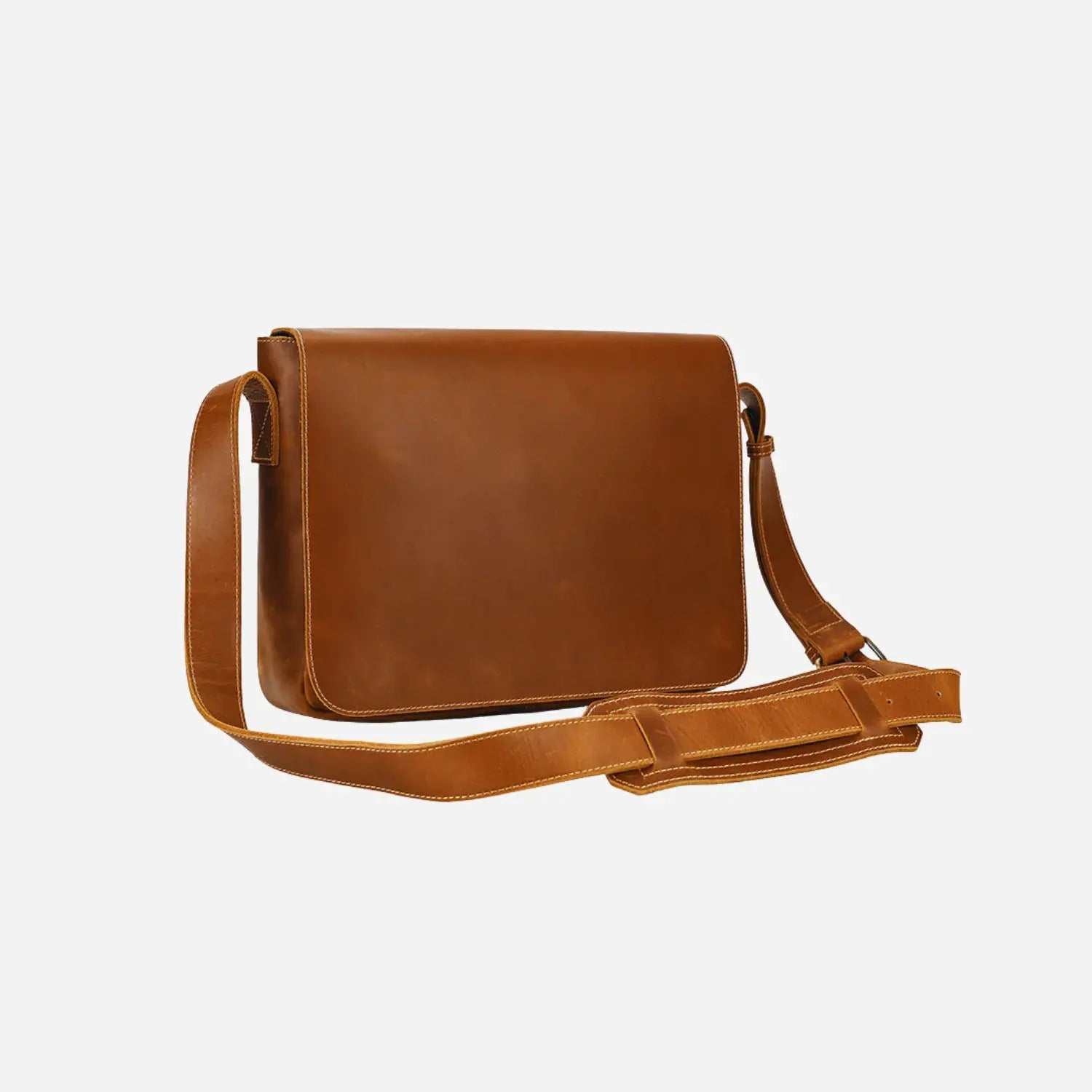 Clayton Messenger Real Leather Bag