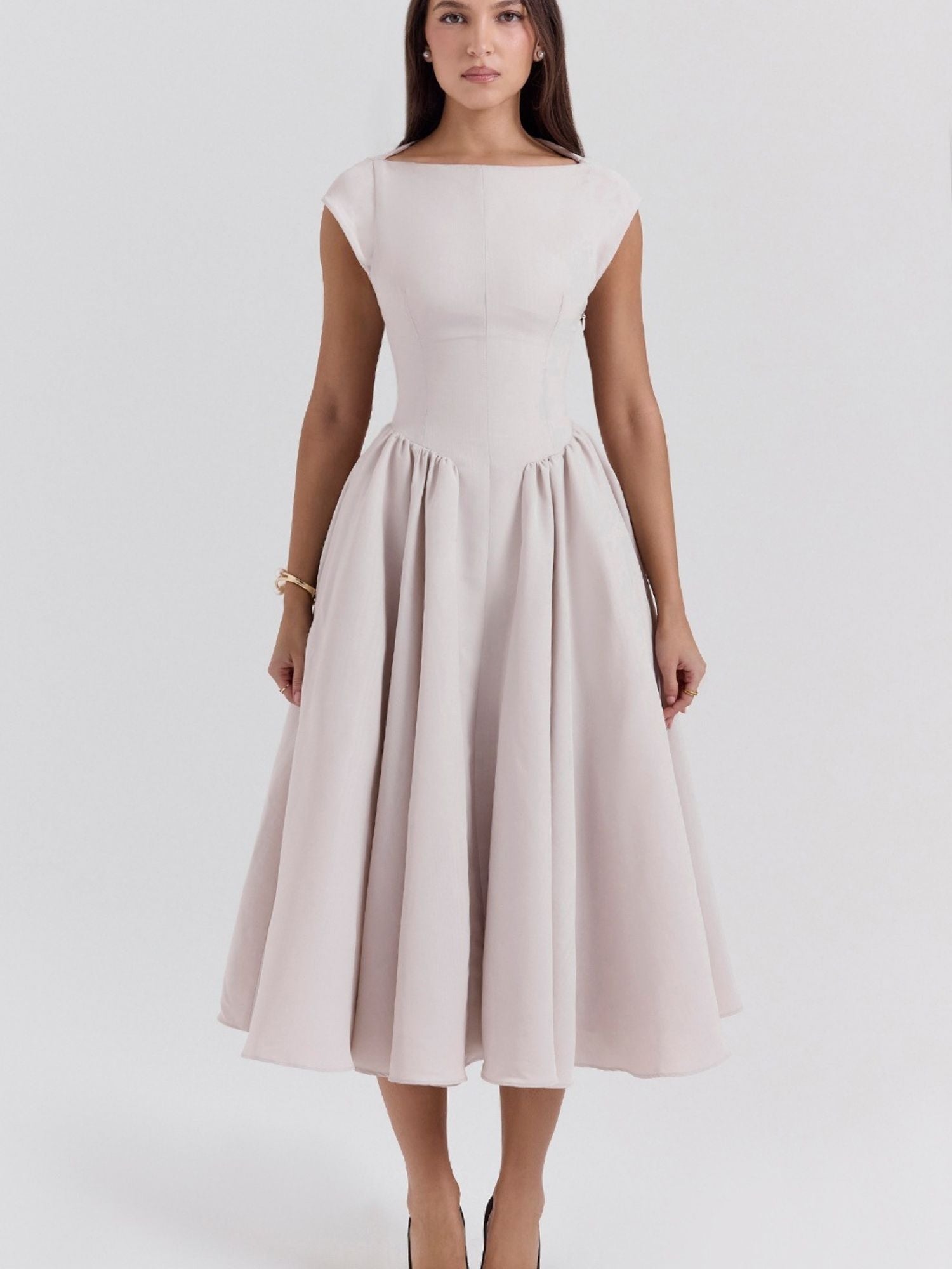 Emily™ Backless Sleeveless Vest Dress