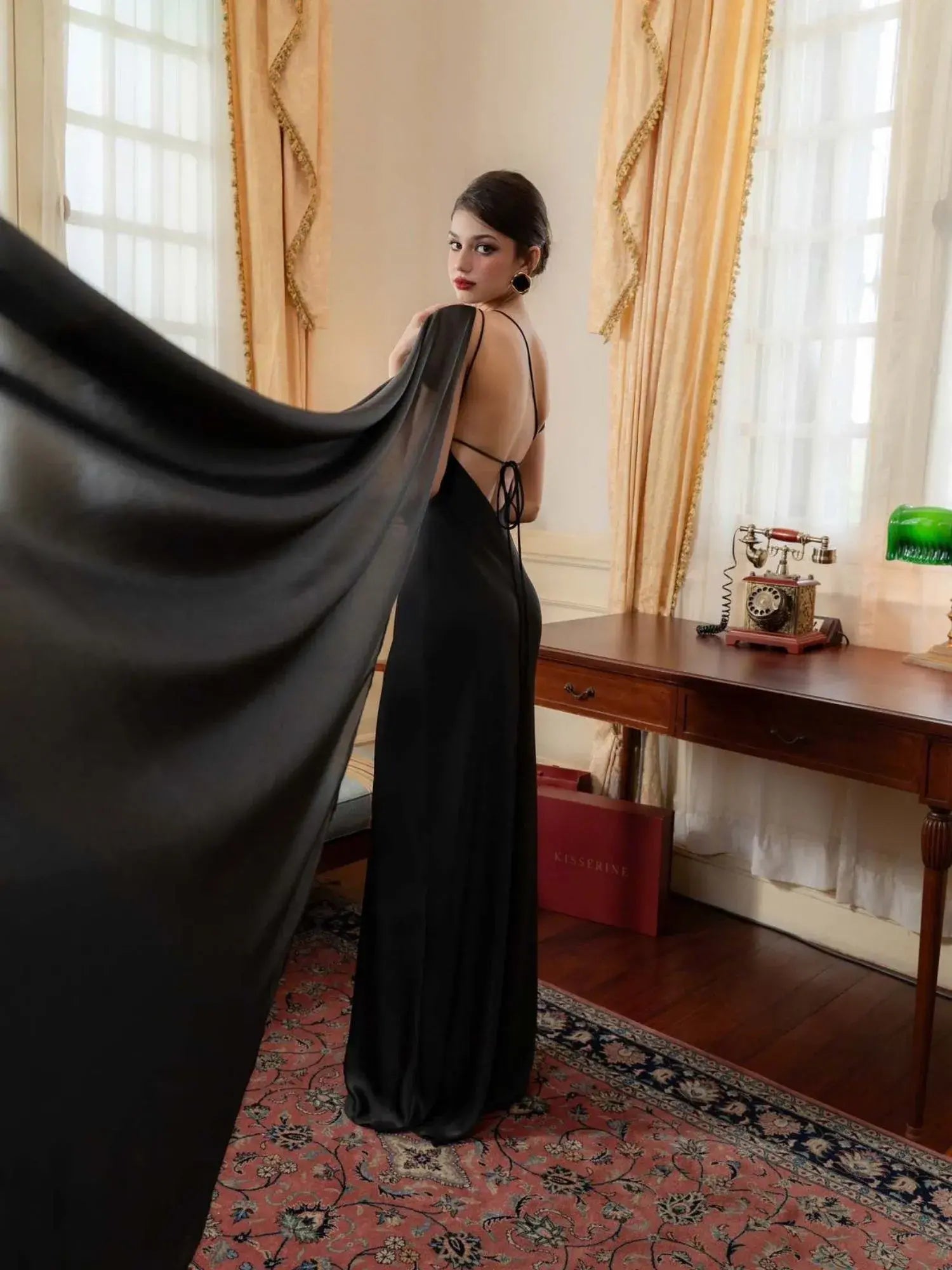 Florence – High-End Satin Fishtail Dress