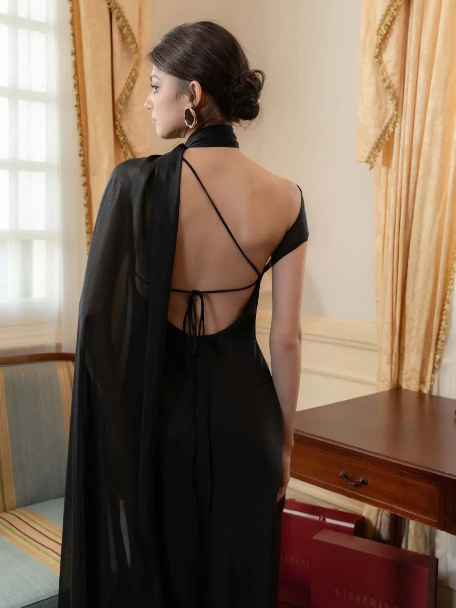 Florence – High-End Satin Fishtail Dress