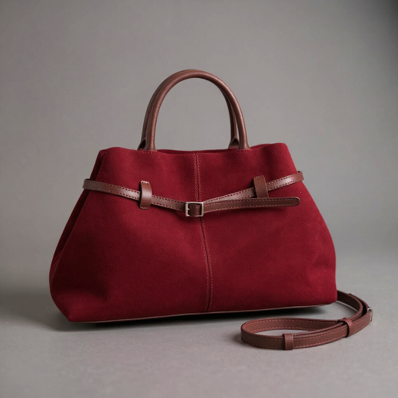 Suede Sutton Tote Bag