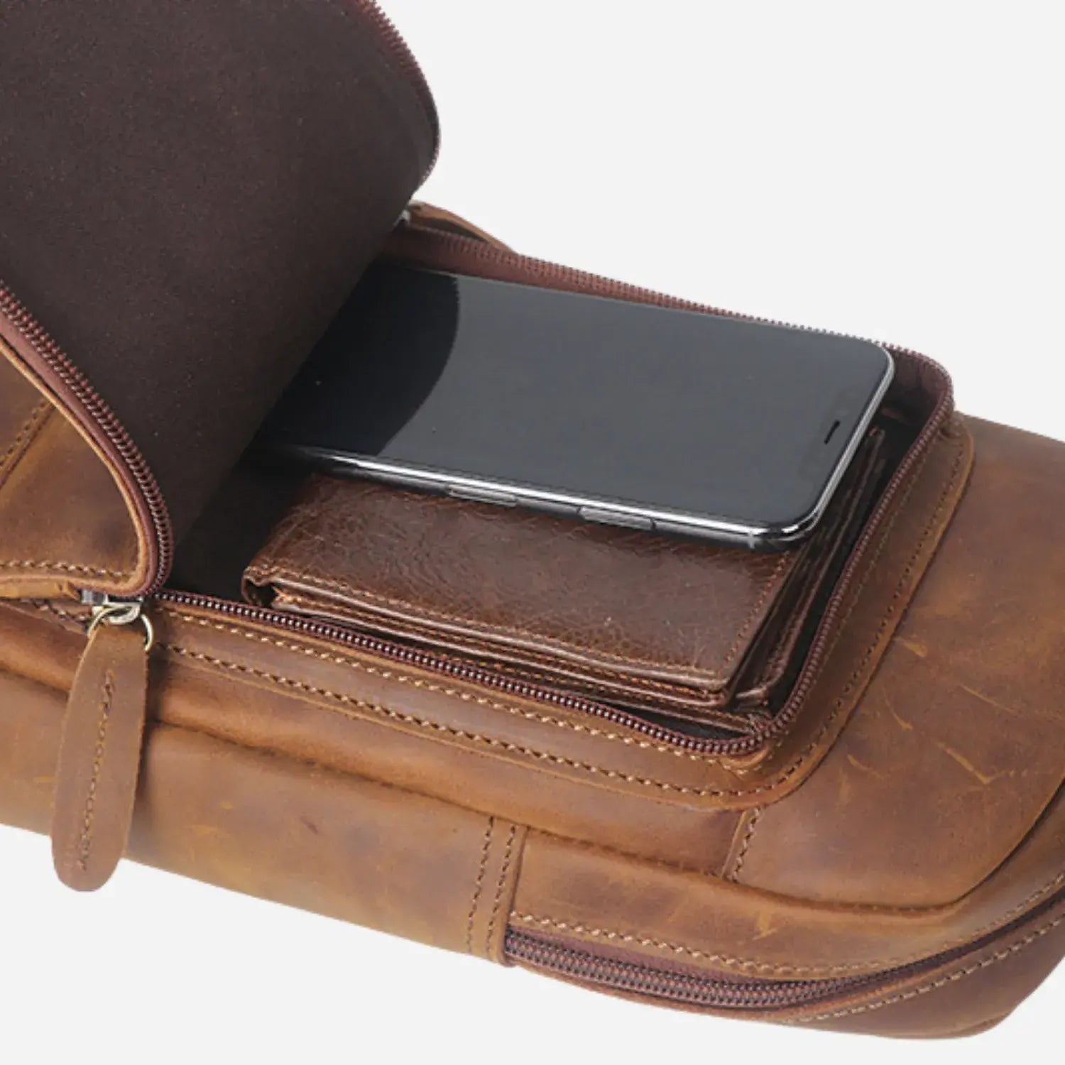 Noiré Genuine Leather Cross Body Bag