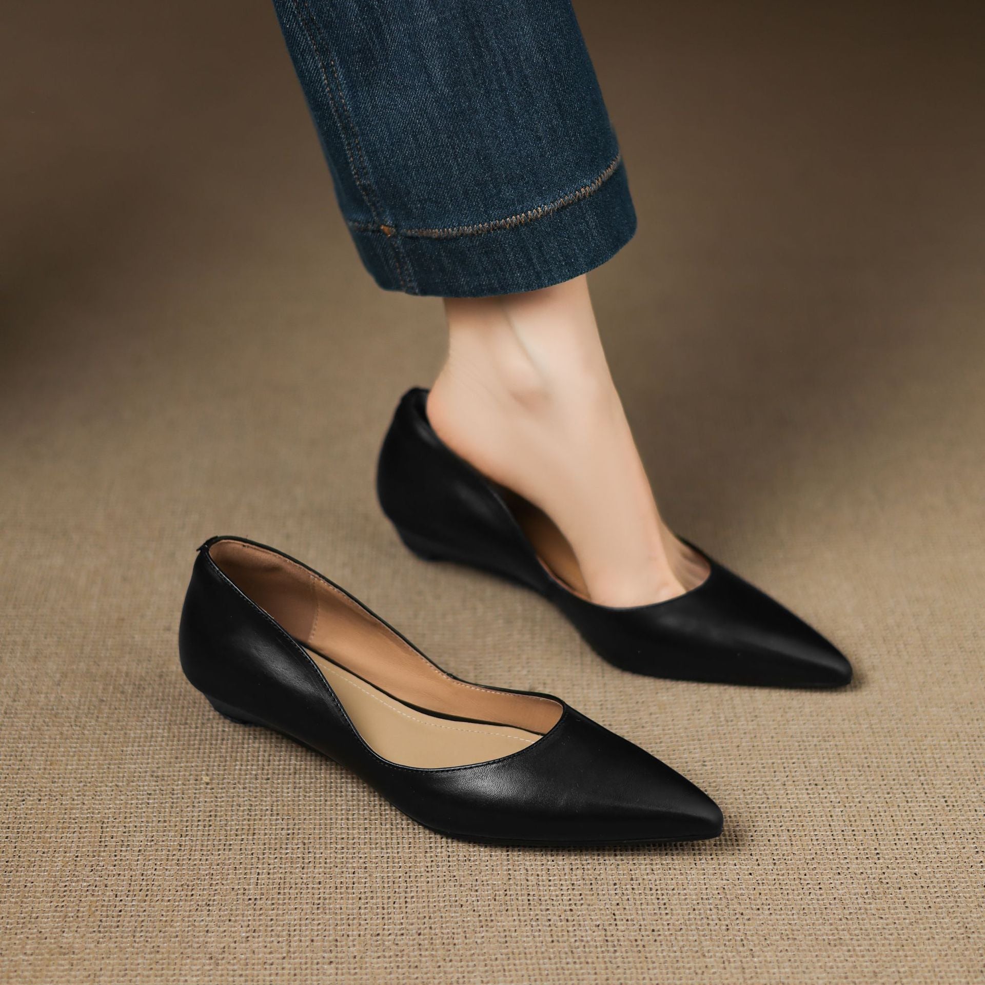 Manole - Genuine Leather Ballet Flats