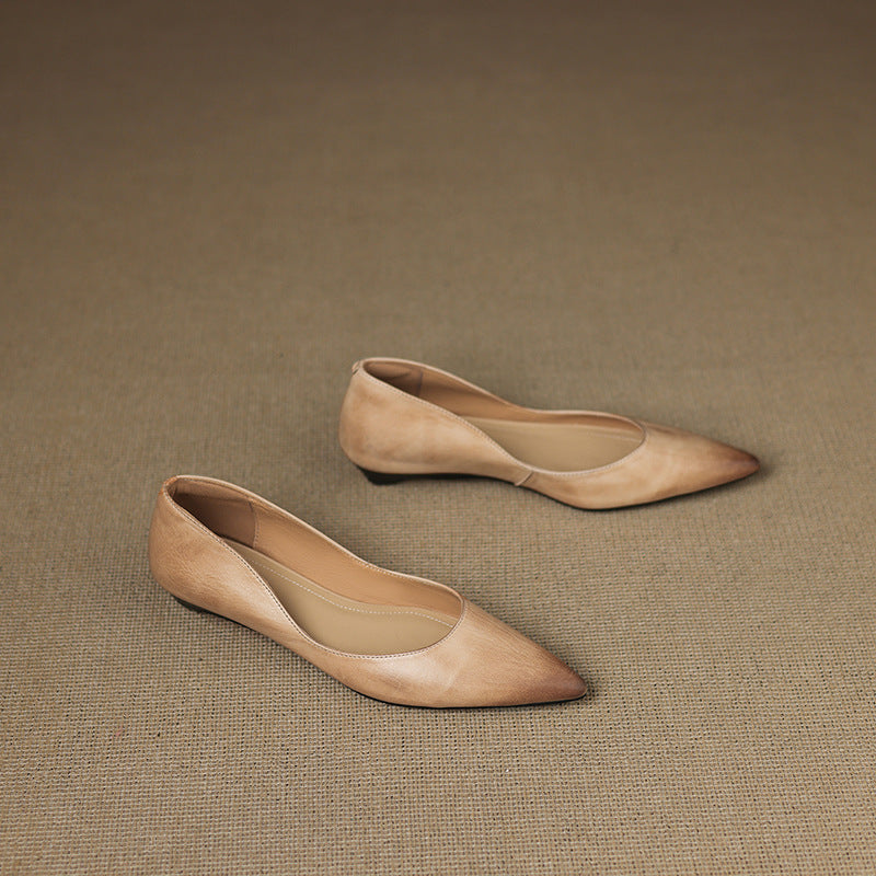Manole - Genuine Leather Ballet Flats