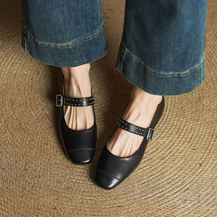 Leona Genuine Leather Shoes