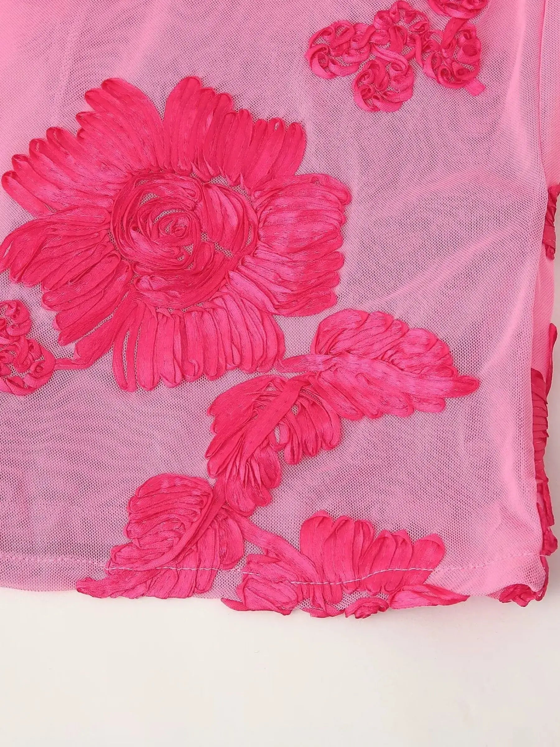 Viola Flower Sleeveless Dress