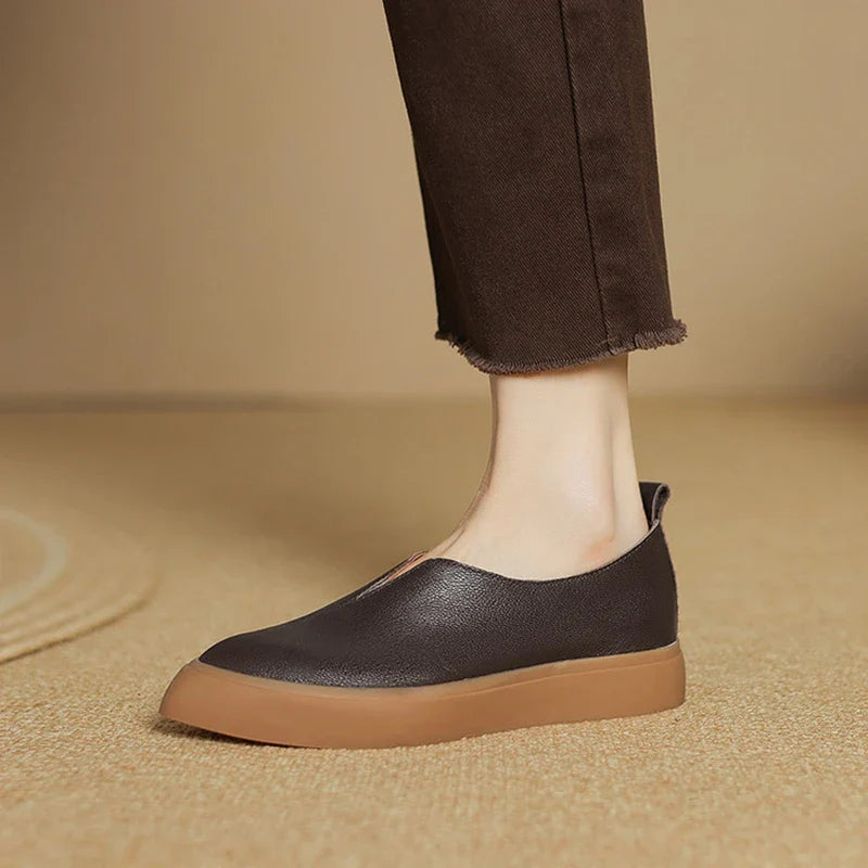 Lucina Orthopedic Genuine Leather Loafers