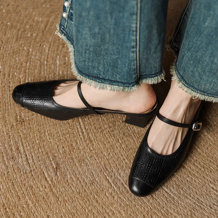 Berla Genuine Leather Mules
