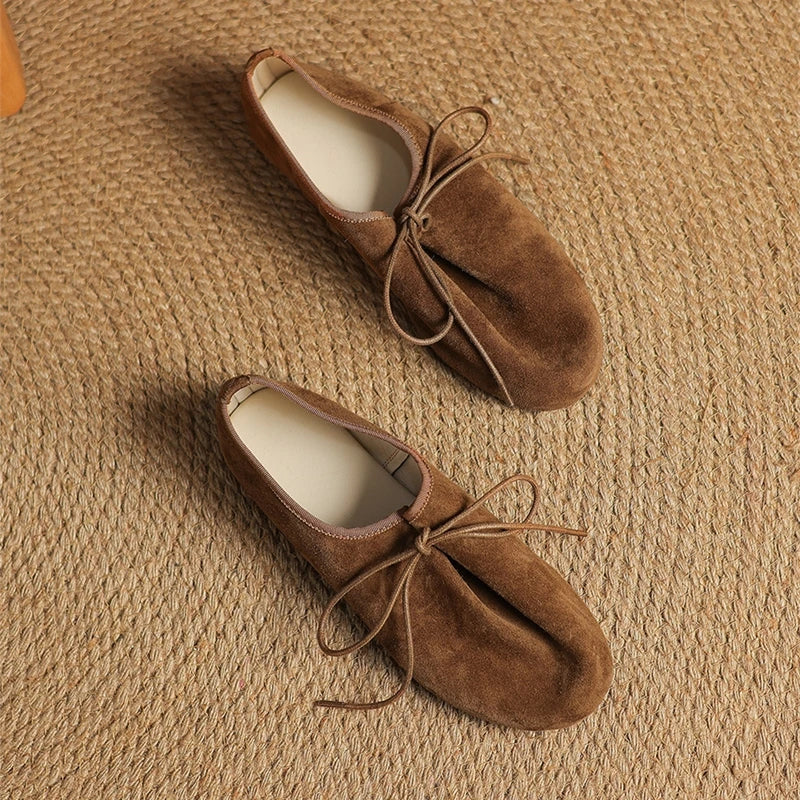 Elara Soft Suede Loafers