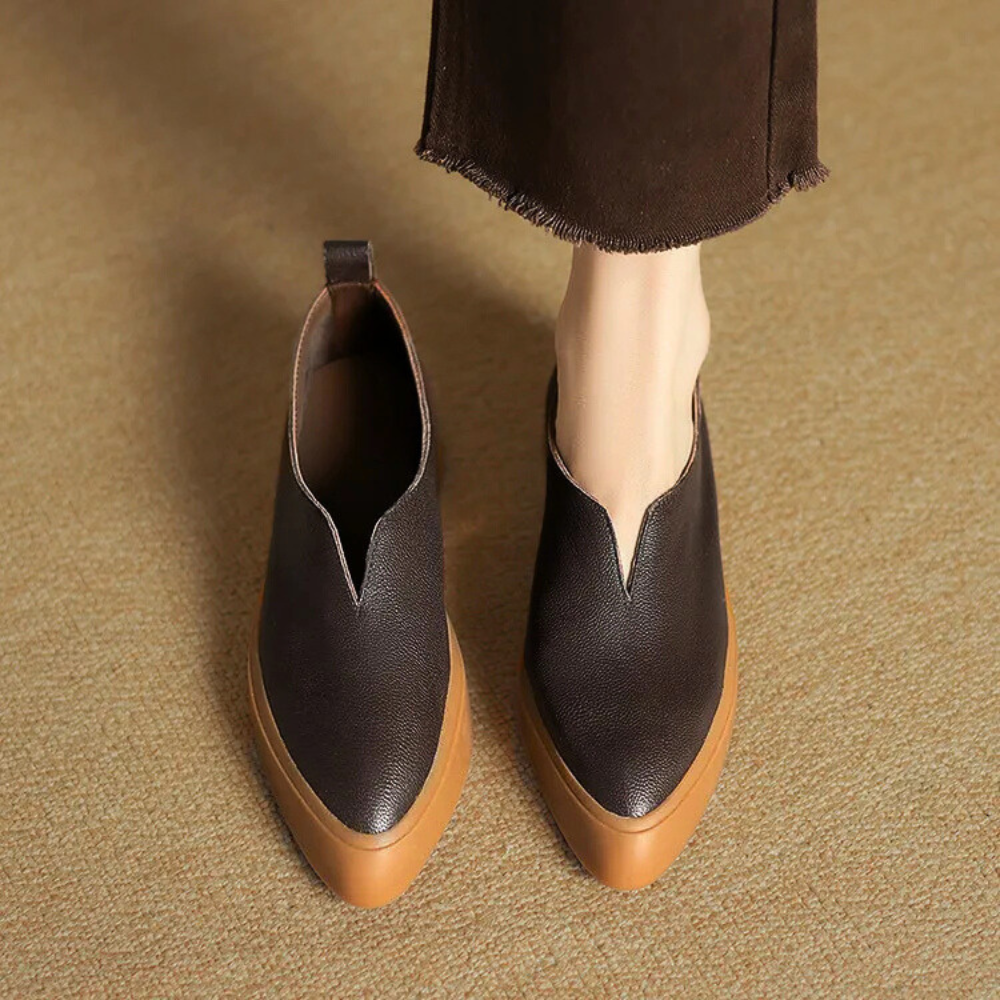 Lucina Orthopedic Genuine Leather Loafers