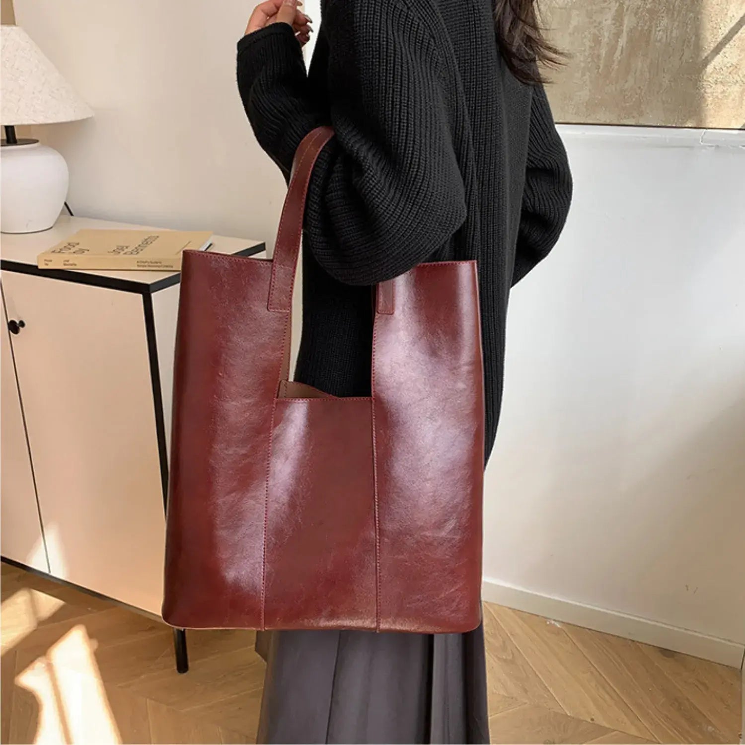 Veloura Tote with clutch Bag