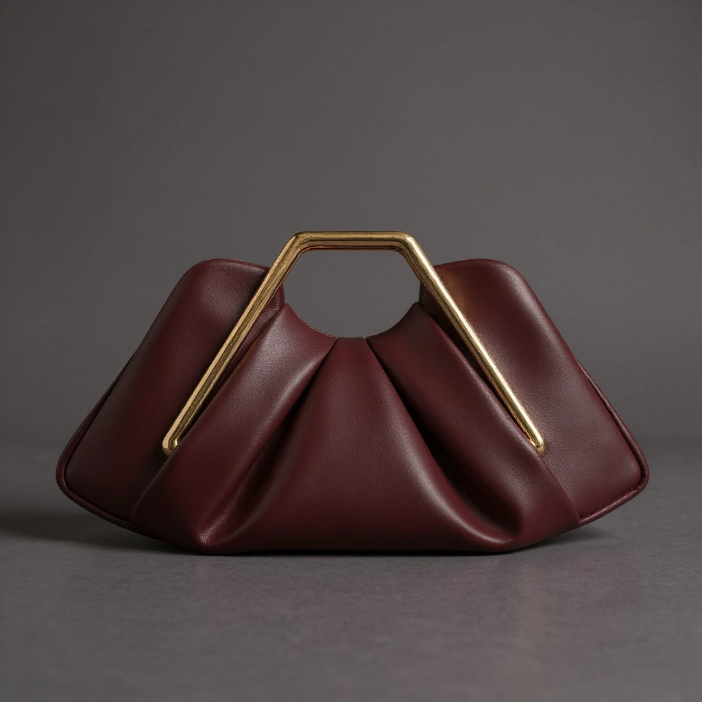 Leona Curved Elegance Clutch