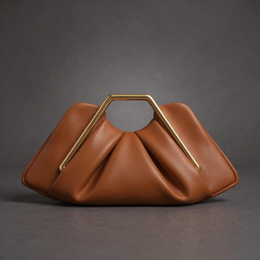 Leona Curved Elegance Clutch