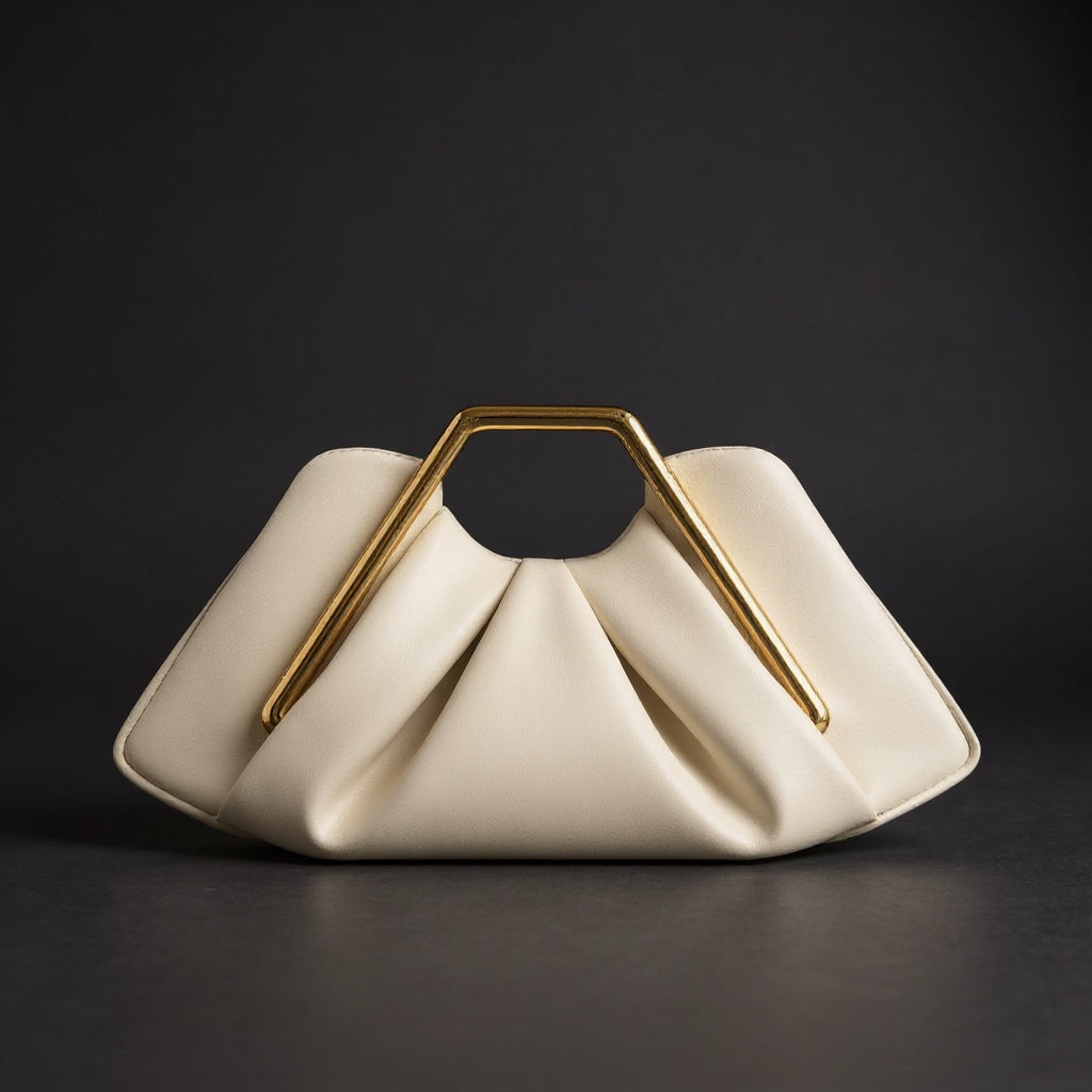 Leona Curved Elegance Clutch