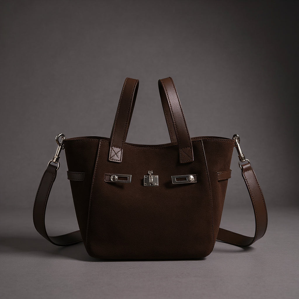 Melania Mini Suede Handbag