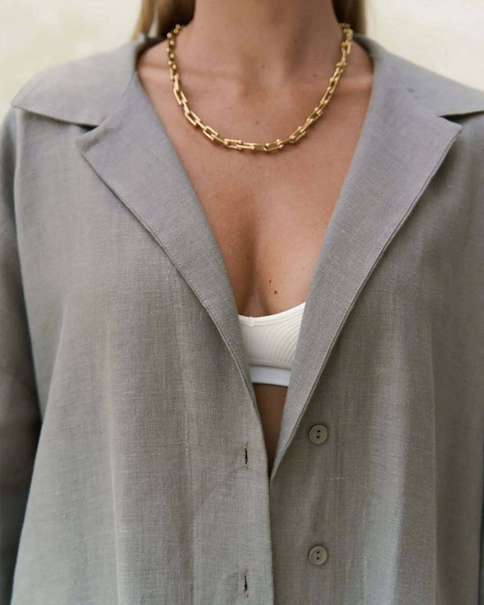 two-pieces short sleeved Drop Shoulder Outfit