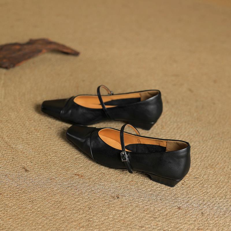 Velin Authentic Leather Heels