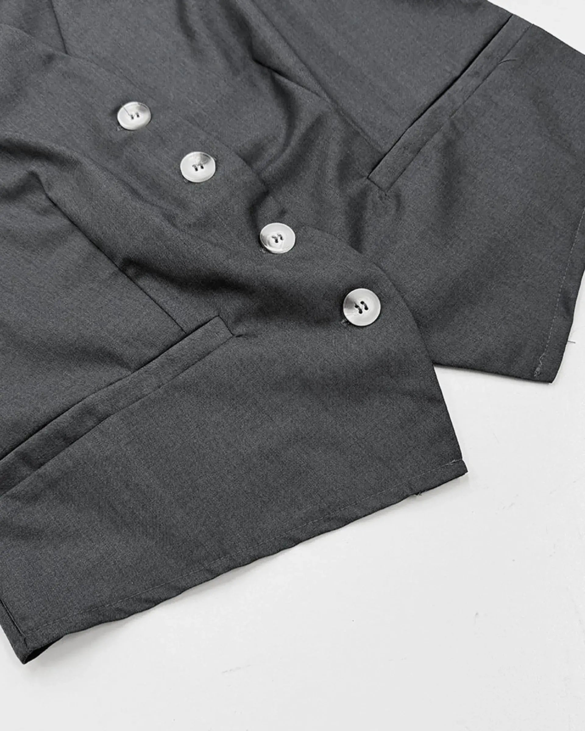 2-Piece V-Neck Sleevless Women's Lounge Set – Casual  Suit for Work or Travel