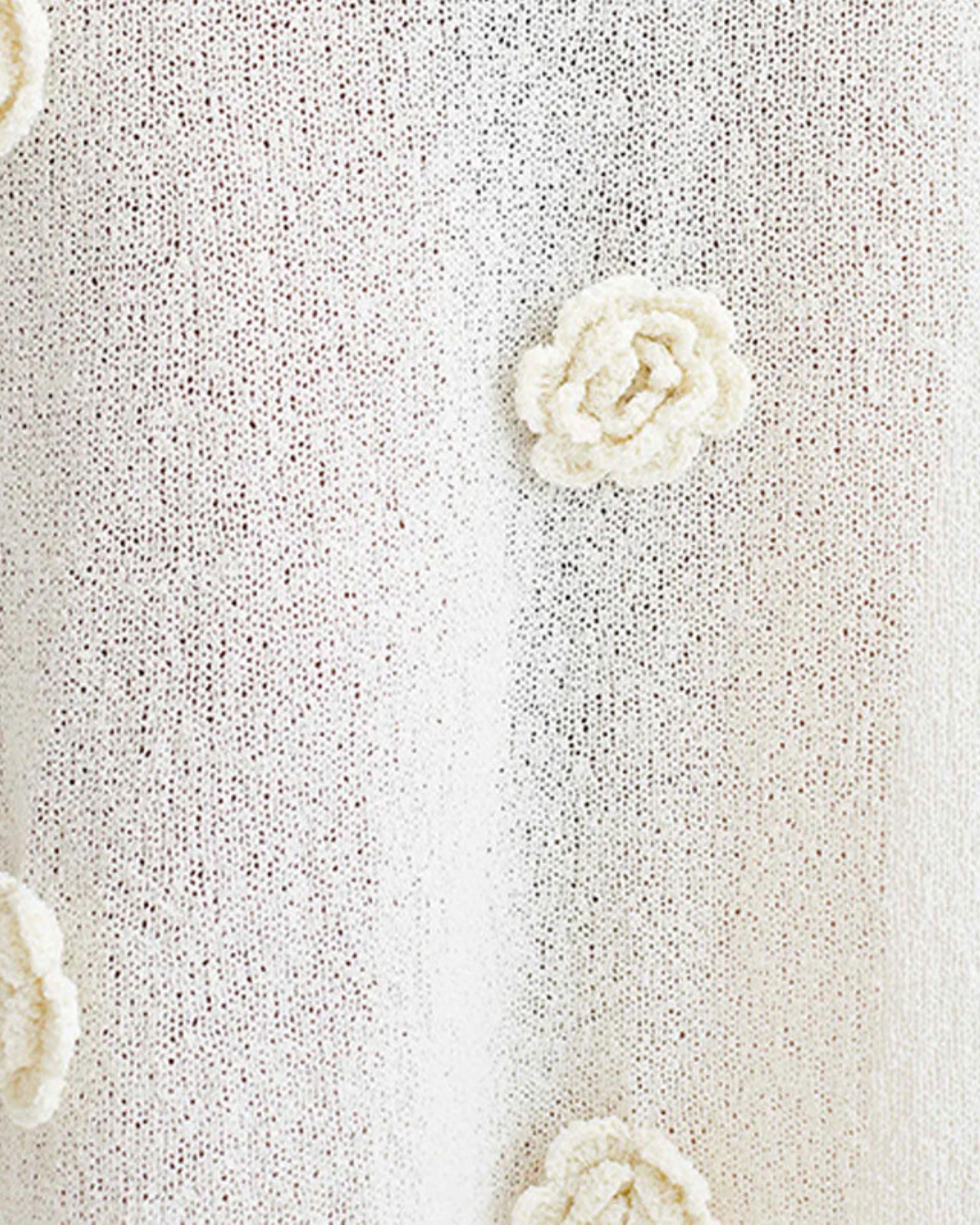 Emille 3D Flower Off-Shoulder Maxi Dress