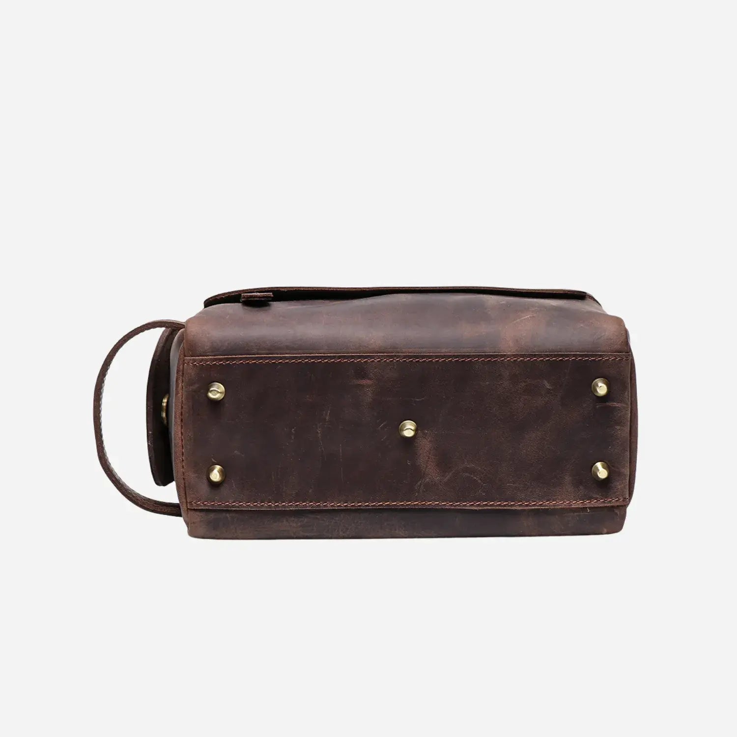 Carter - Handmade Leather Toiletry Bag