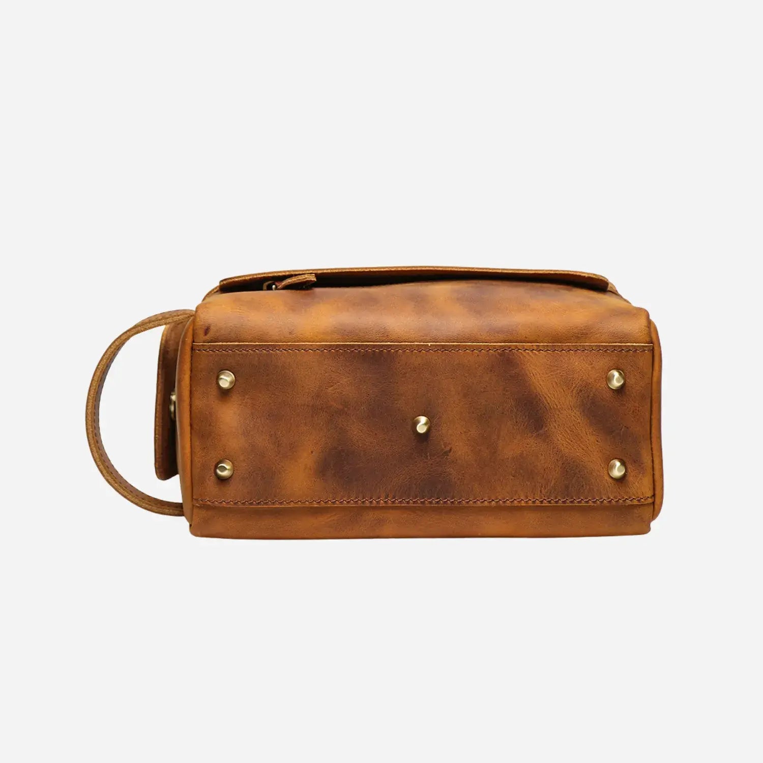 Carter - Handmade Leather Toiletry Bag