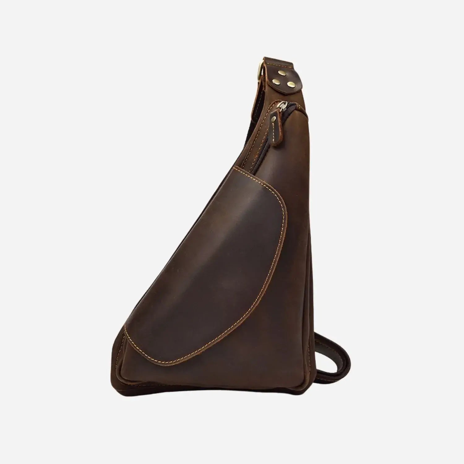 Caviel Leather Cross Body Bag