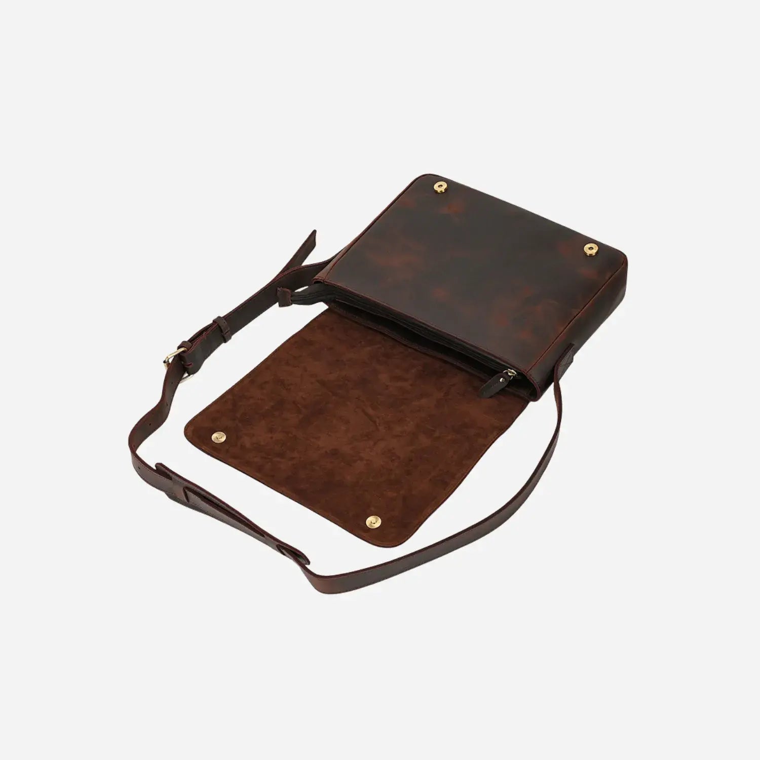 Clayton Messenger Real Leather Bag