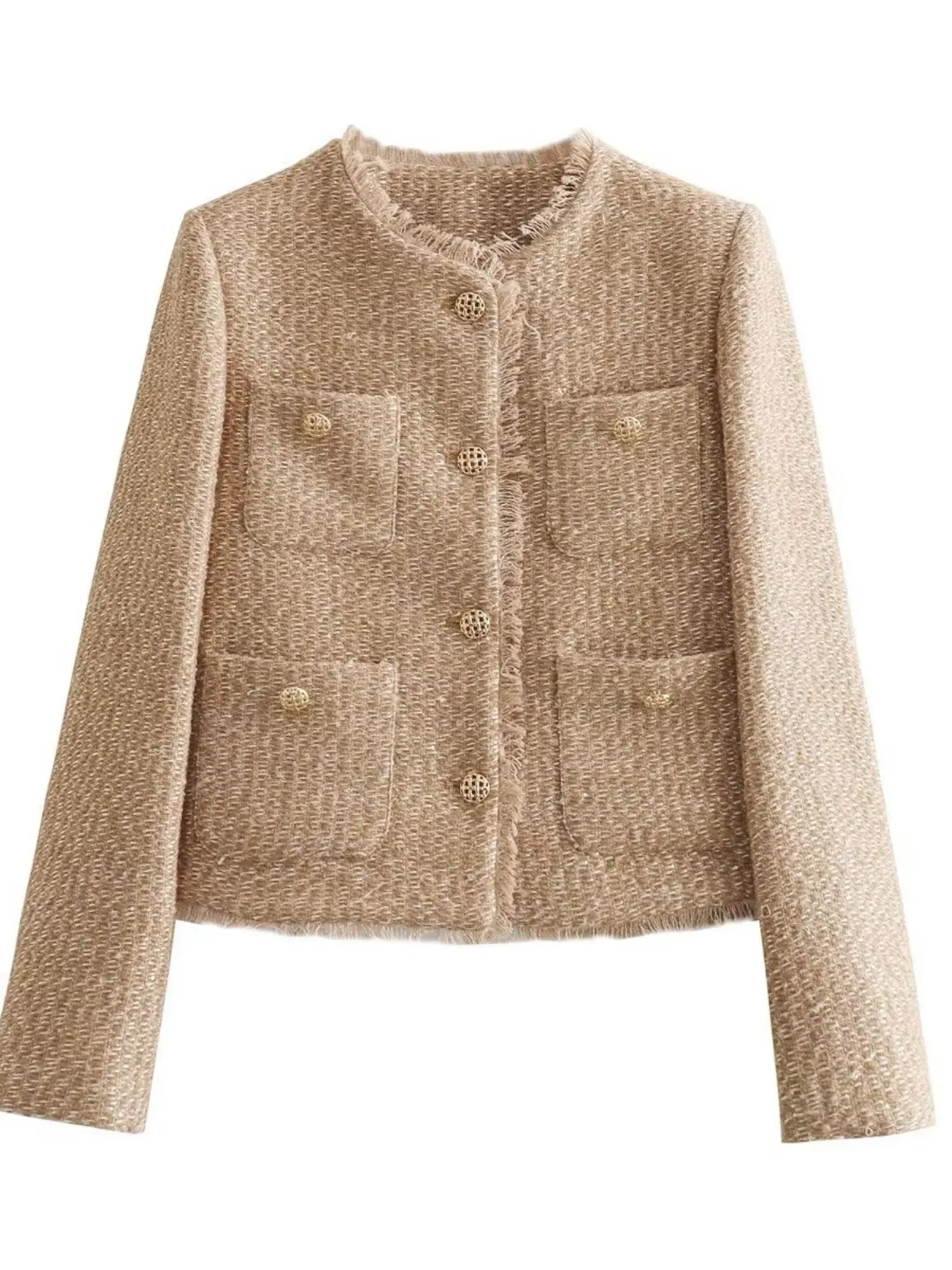 Elowen - Woolen Short Jacket
