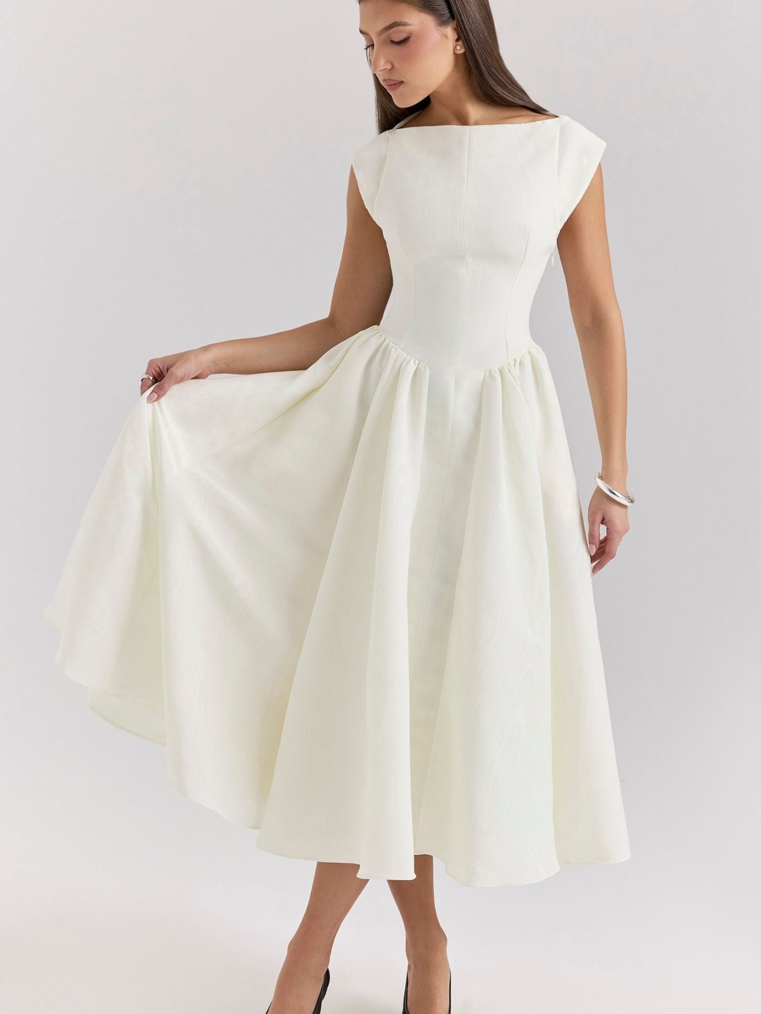 Emily™ Backless Sleeveless Vest Dress