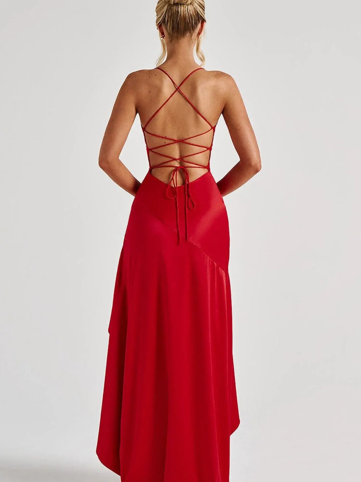 Fiona™ Backless Ruffled Dress