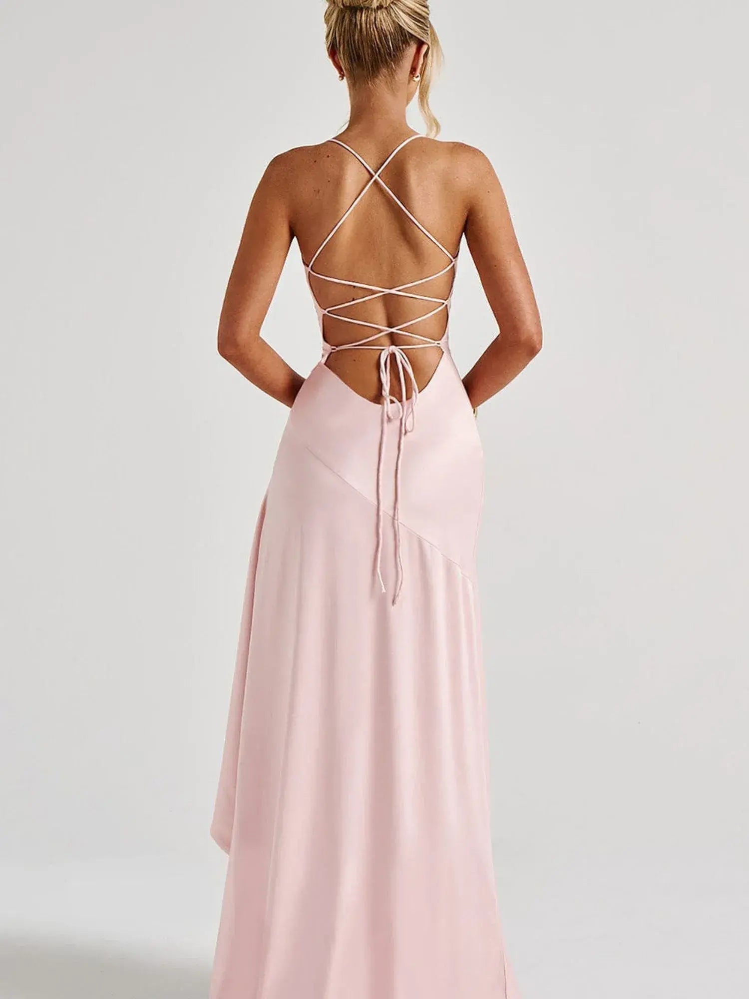 Fiona™ Backless Ruffled Dress