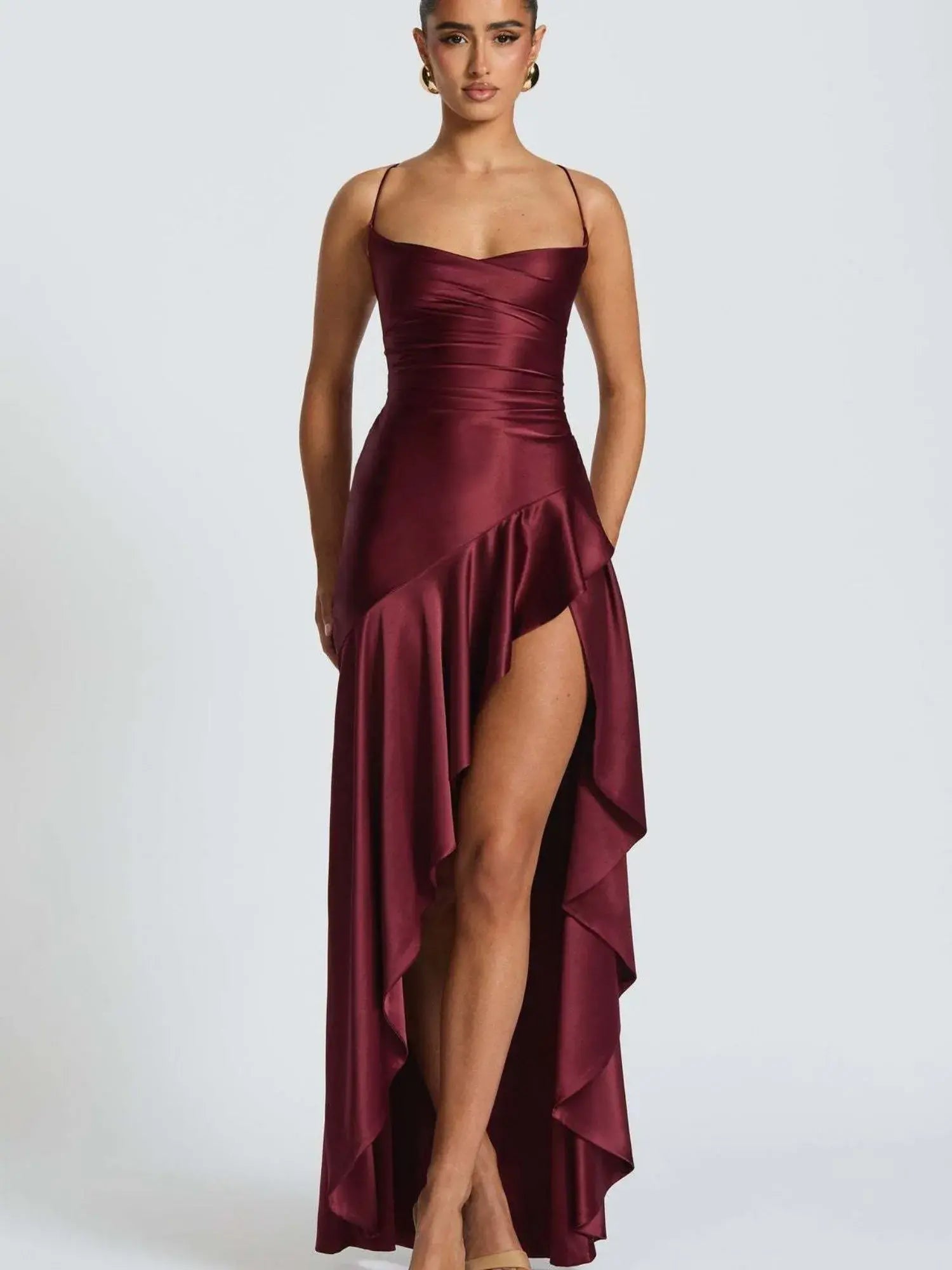 Fiona™ Backless Ruffled Dress