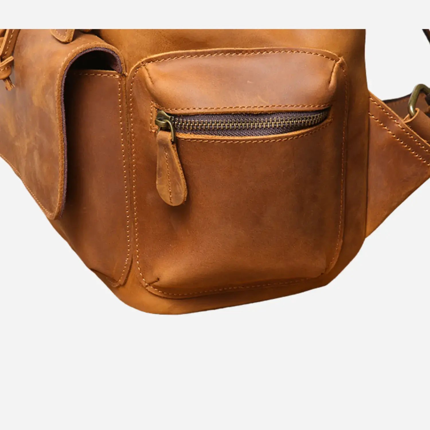 Hugo Handmade Genuine Leather Backpack