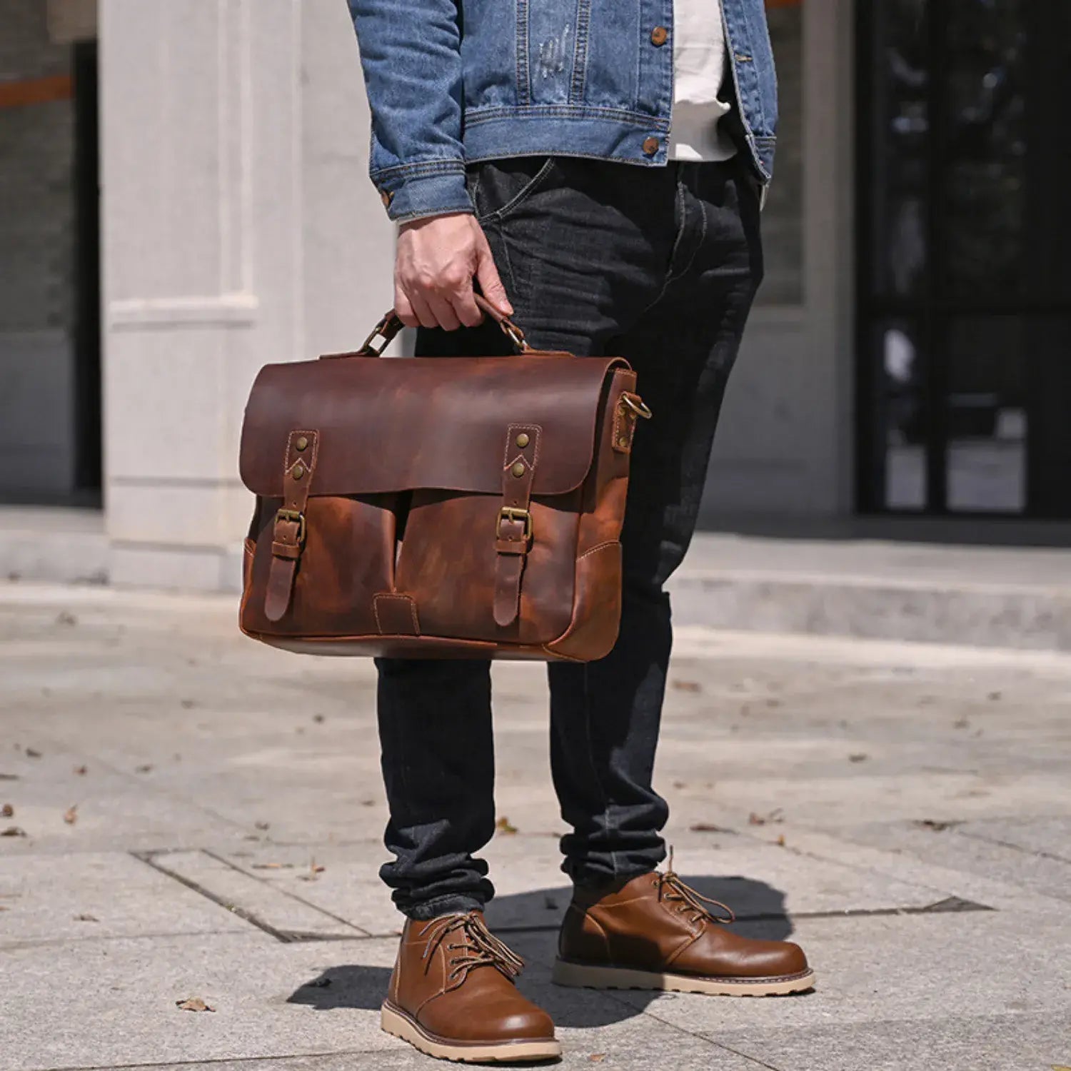 Marcel Genuine Leather Bag