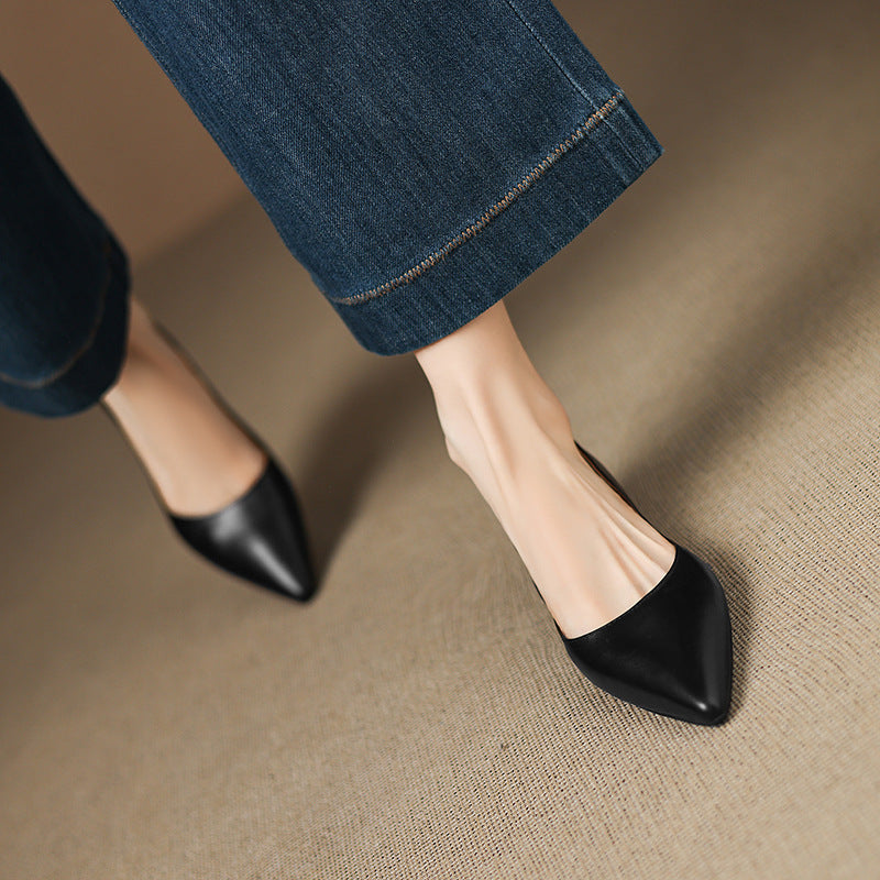Manole - Genuine Leather Ballet Flats