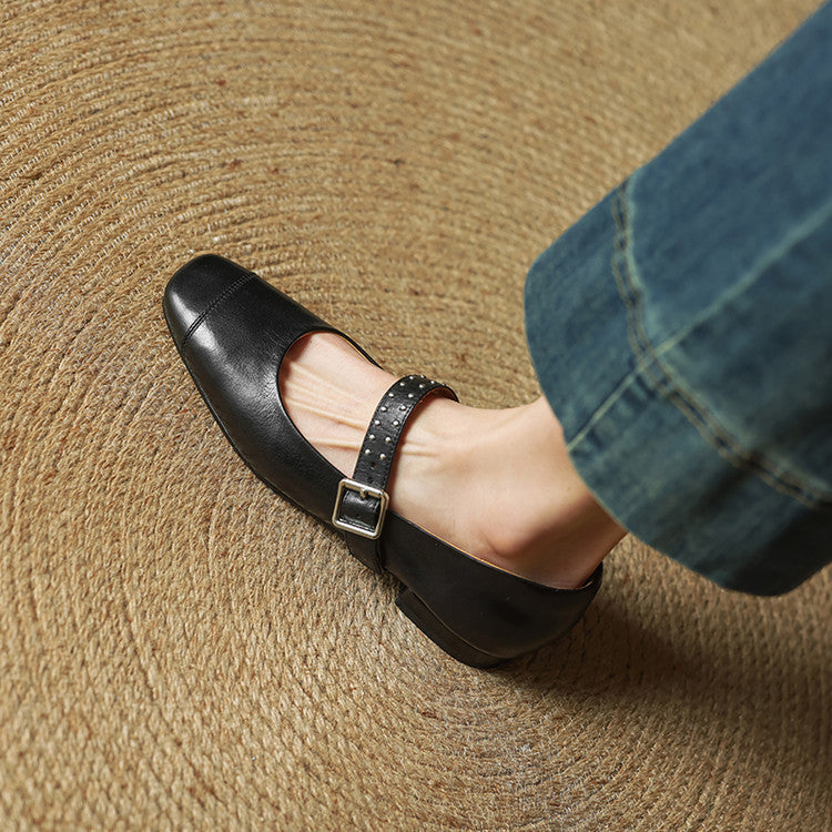 Leona Genuine Leather Shoes