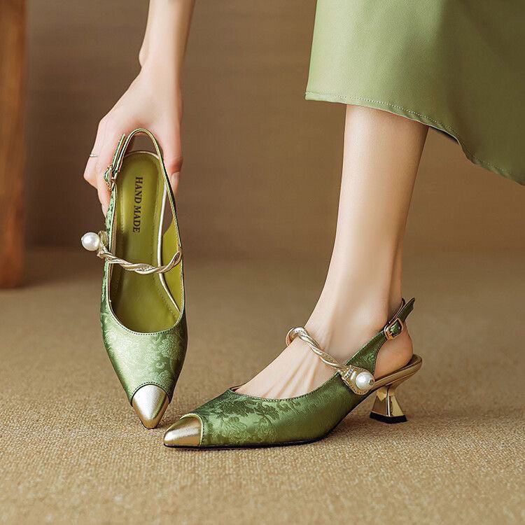 Amelie Stylish Kitten Heels Shoes