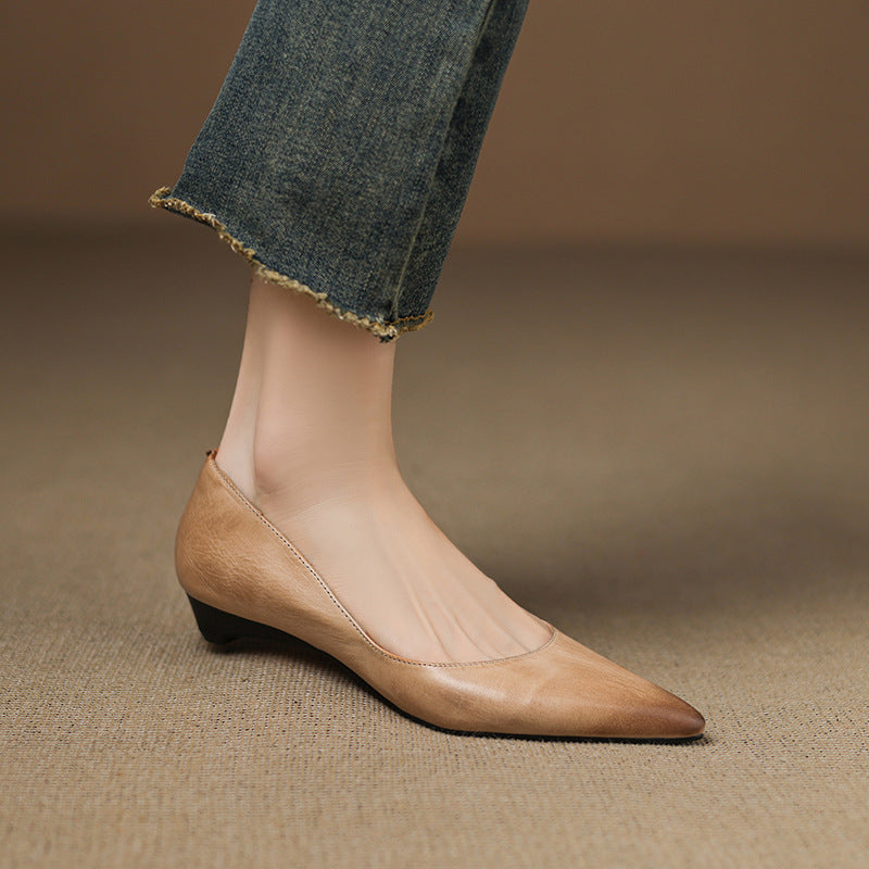 Manole - Genuine Leather Ballet Flats