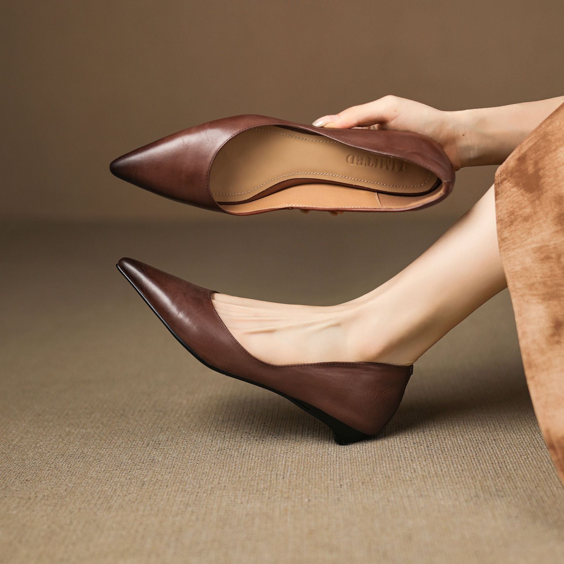 Manole - Genuine Leather Ballet Flats