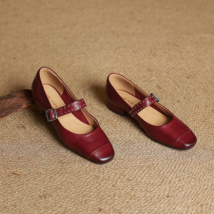 Leona Genuine Leather Shoes