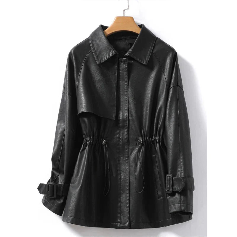 Aria Sheepskin Leather Jacket