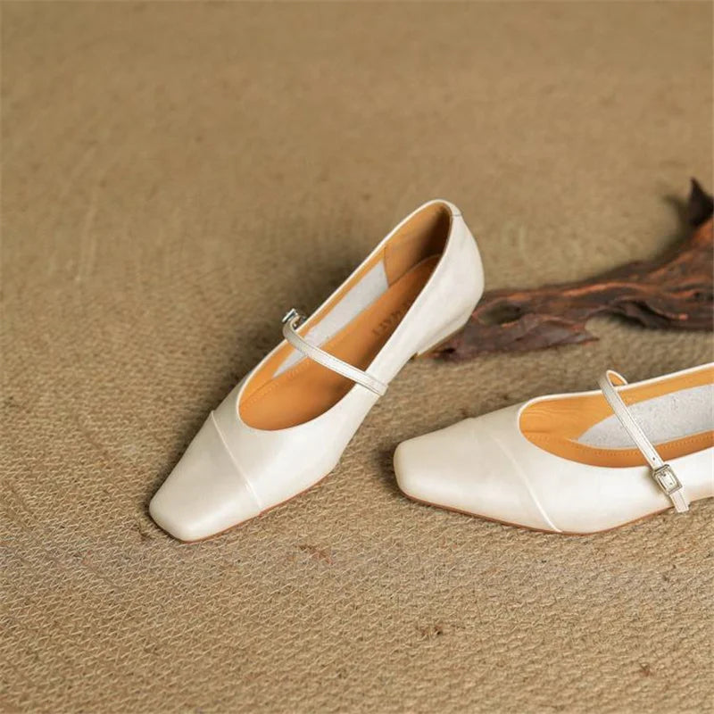 Velin Authentic Leather Heels