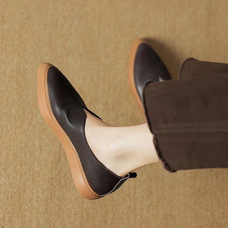 Lucina Orthopedic Genuine Leather Loafers