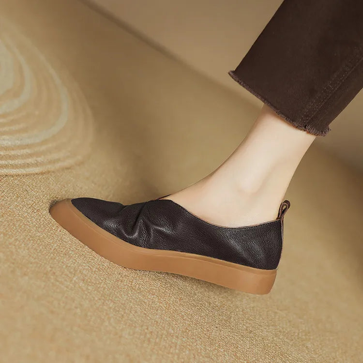 Lucina Orthopedic Genuine Leather Loafers