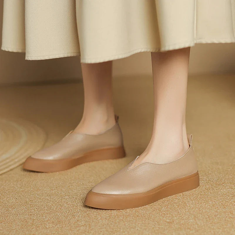 Lucina Orthopedic Genuine Leather Loafers